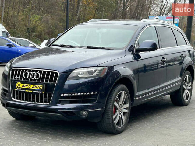 Ауди Ку 7 2014 в Черновцах на Automoto.ua Синий Ауди Ку 7, объемом двигателя 3 л и пробегом 176 тыс. км за 17500 $, фото 2 на Automoto.ua