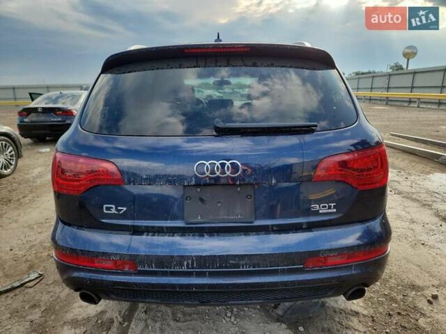 Синий Ауди Ку 7, объемом двигателя 3 л и пробегом 89 тыс. км за 1800 $, фото 5 на Automoto.ua