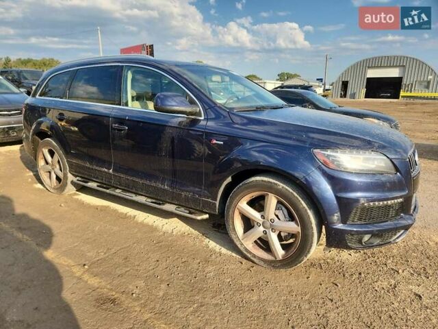 Синий Ауди Ку 7, объемом двигателя 3 л и пробегом 89 тыс. км за 1800 $, фото 3 на Automoto.ua