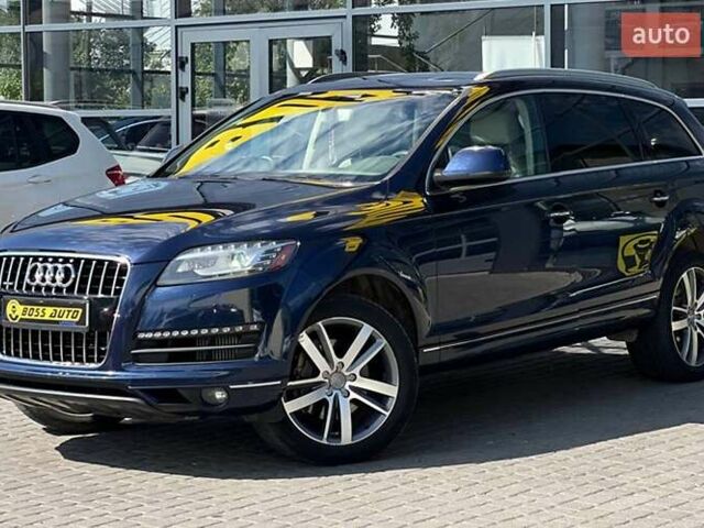 Синий Ауди Ку 7, объемом двигателя 2.97 л и пробегом 260 тыс. км за 18000 $, фото 2 на Automoto.ua