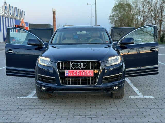 Синий Ауди Ку 7, объемом двигателя 3 л и пробегом 146 тыс. км за 15800 $, фото 1 на Automoto.ua