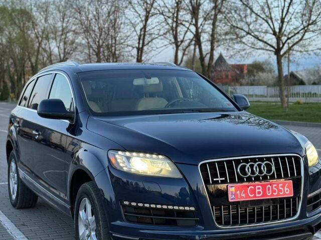 Синий Ауди Ку 7, объемом двигателя 3 л и пробегом 146 тыс. км за 15800 $, фото 1 на Automoto.ua
