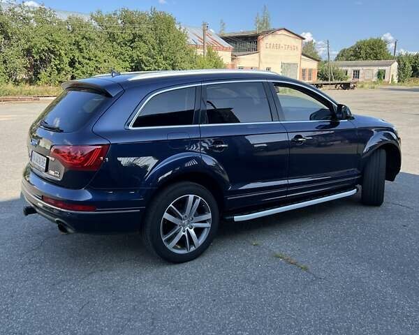 Синий Ауди Ку 7, объемом двигателя 2.97 л и пробегом 258 тыс. км за 19500 $, фото 1 на Automoto.ua