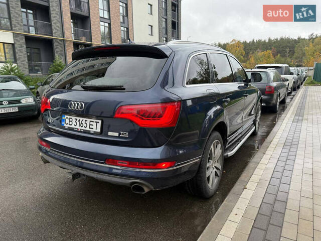 Синий Ауди Ку 7, объемом двигателя 3 л и пробегом 270 тыс. км за 16800 $, фото 2 на Automoto.ua