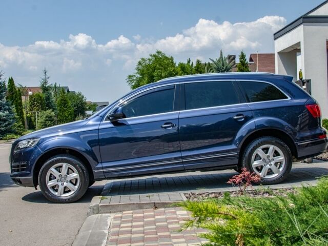 Синий Ауди Ку 7, объемом двигателя 3 л и пробегом 140 тыс. км за 20000 $, фото 3 на Automoto.ua