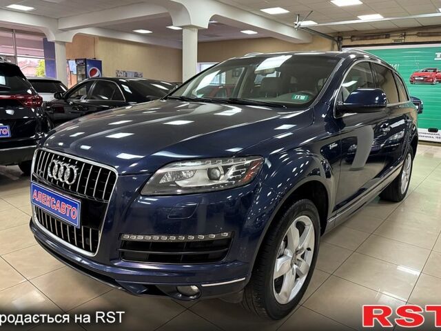 Ауди Ку 7 2014 в Кропивницком (Кировограде) на Automoto.ua Синий Ауди Ку 7, объемом двигателя 3 л и пробегом 189 тыс. км за 16700 $, фото 1 на Automoto.ua