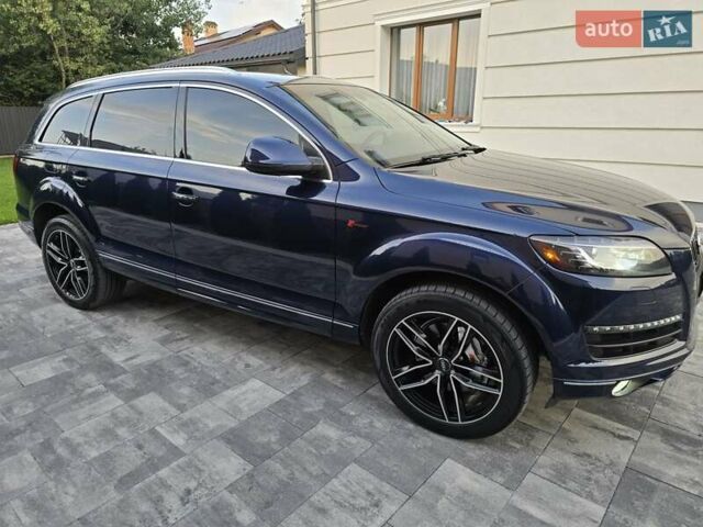 Синий Ауди Ку 7, объемом двигателя 3 л и пробегом 129 тыс. км за 13999 $, фото 2 на Automoto.ua