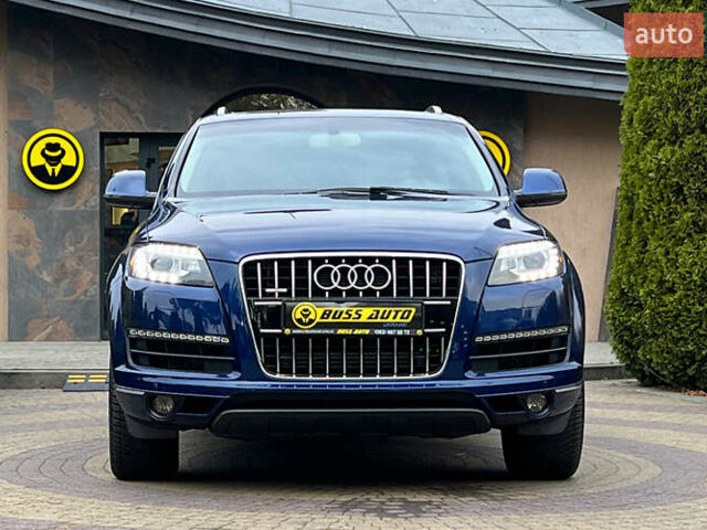 Ауді Ку 7 2015 у Львові на Automoto.ua Синій Ауді Ку 7, об'ємом двигуна 3 л та пробігом 151 тис. км за 16999 $, фото 1 на Automoto.ua