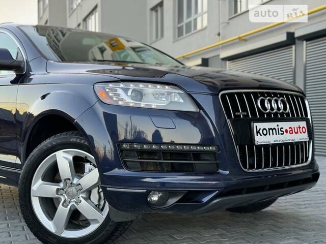 Синий Ауди Ку 7, объемом двигателя 3 л и пробегом 200 тыс. км за 14999 $, фото 2 на Automoto.ua