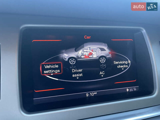 Синий Ауди Ку 7, объемом двигателя 3 л и пробегом 101 тыс. км за 16500 $, фото 19 на Automoto.ua