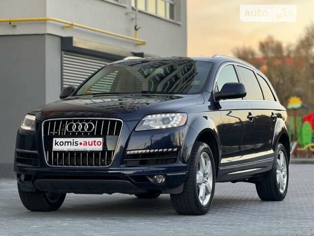 Синий Ауди Ку 7, объемом двигателя 3 л и пробегом 200 тыс. км за 14999 $, фото 7 на Automoto.ua