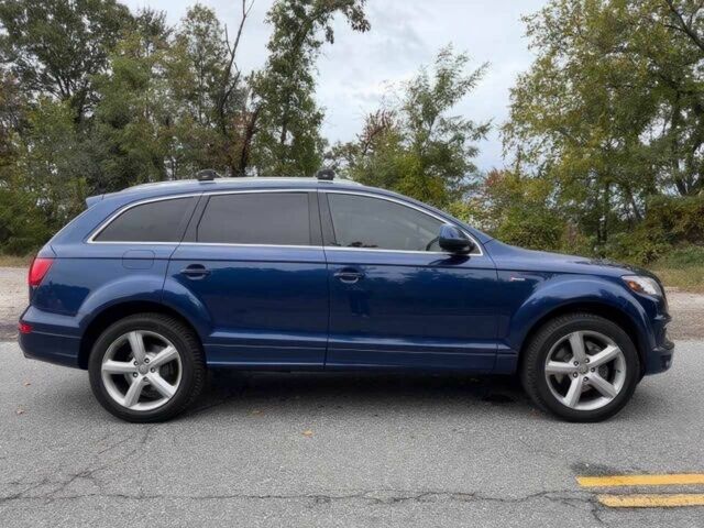 Синий Ауди Ку 7, объемом двигателя 3 л и пробегом 77 тыс. км за 3400 $, фото 3 на Automoto.ua