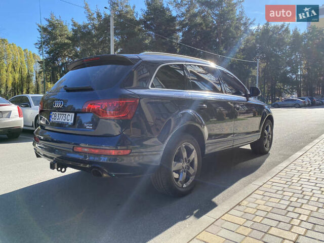 Синий Ауди Ку 7, объемом двигателя 3 л и пробегом 166 тыс. км за 16900 $, фото 4 на Automoto.ua