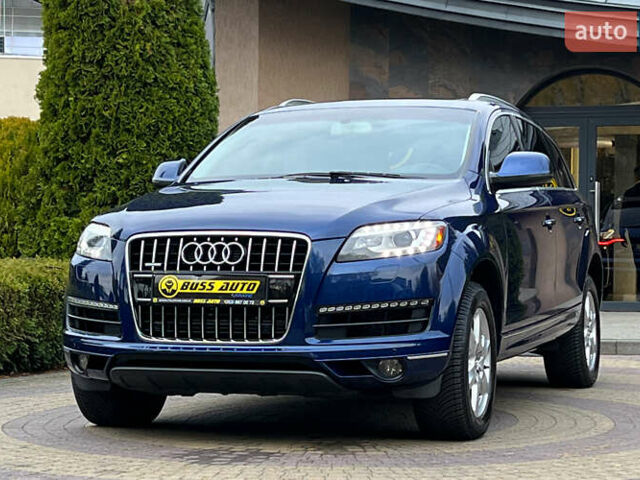 Ауді Ку 7 2015 у Львові на Automoto.ua Синій Ауді Ку 7, об'ємом двигуна 3 л та пробігом 151 тис. км за 16999 $, фото 2 на Automoto.ua