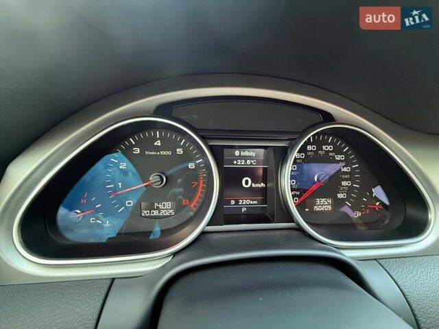 Синий Ауди Ку 7, объемом двигателя 3 л и пробегом 151 тыс. км за 15650 $, фото 17 на Automoto.ua