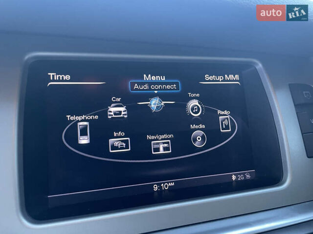 Синий Ауди Ку 7, объемом двигателя 3 л и пробегом 101 тыс. км за 16500 $, фото 20 на Automoto.ua
