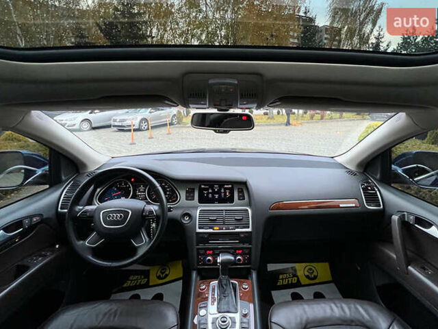 Ауді Ку 7 2015 у Львові на Automoto.ua Синій Ауді Ку 7, об'ємом двигуна 3 л та пробігом 151 тис. км за 16999 $, фото 14 на Automoto.ua