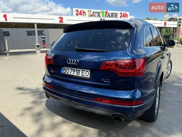 Синий Ауди Ку 7, объемом двигателя 3 л и пробегом 151 тыс. км за 15650 $, фото 3 на Automoto.ua