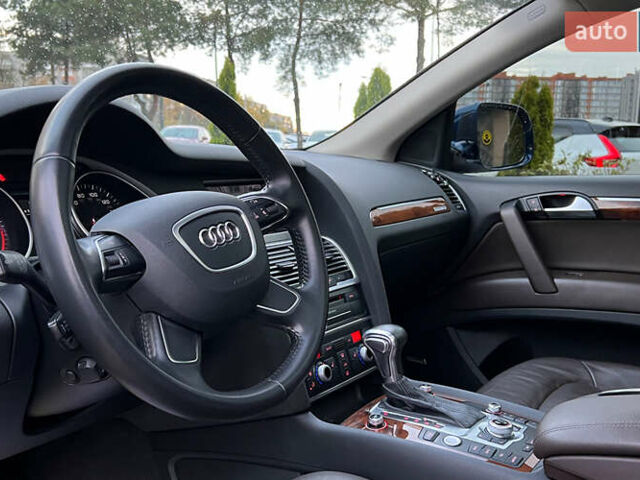 Ауді Ку 7 2015 у Львові на Automoto.ua Синій Ауді Ку 7, об'ємом двигуна 3 л та пробігом 151 тис. км за 16999 $, фото 9 на Automoto.ua