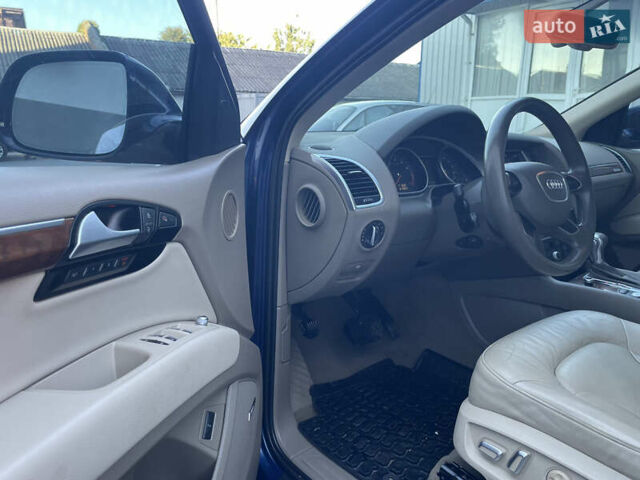 Синий Ауди Ку 7, объемом двигателя 3 л и пробегом 101 тыс. км за 16500 $, фото 9 на Automoto.ua