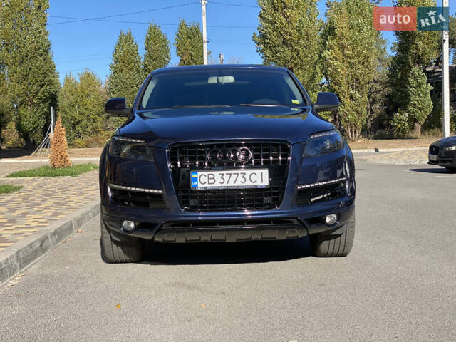 Синий Ауди Ку 7, объемом двигателя 3 л и пробегом 166 тыс. км за 16900 $, фото 2 на Automoto.ua