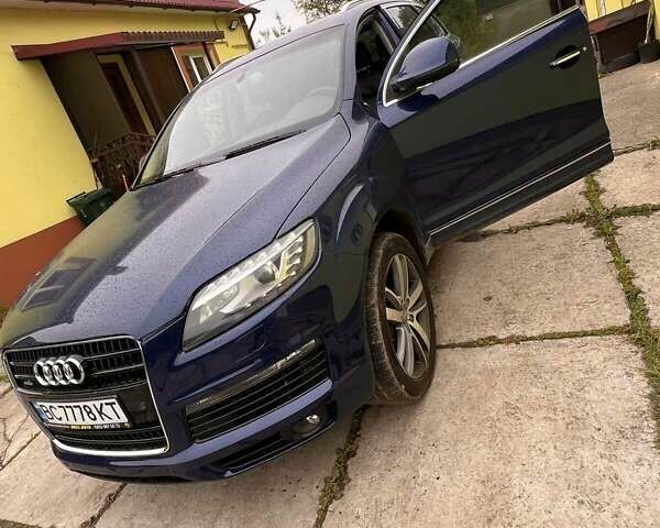 Синий Ауди Ку 7, объемом двигателя 3 л и пробегом 168 тыс. км за 15000 $, фото 1 на Automoto.ua