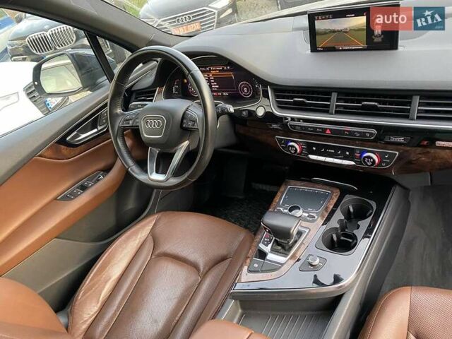 Ауди Ку 7 2016 в Львове на Automoto.ua Синий Ауди Ку 7, объемом двигателя 3 л и пробегом 215 тыс. км за 22900 $, фото 11 на Automoto.ua