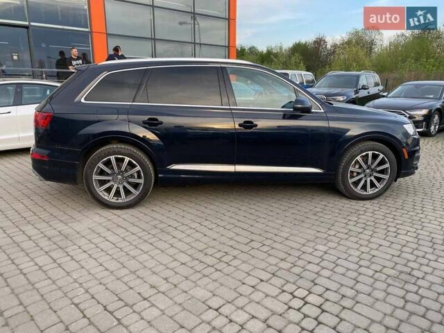 Ауди Ку 7 2016 в Львове на Automoto.ua Синий Ауди Ку 7, объемом двигателя 3 л и пробегом 215 тыс. км за 22900 $, фото 9 на Automoto.ua