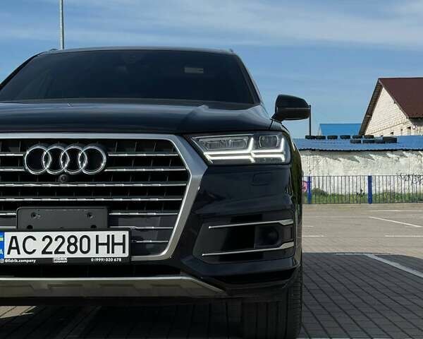 Синий Ауди Ку 7, объемом двигателя 3 л и пробегом 157 тыс. км за 23000 $, фото 2 на Automoto.ua