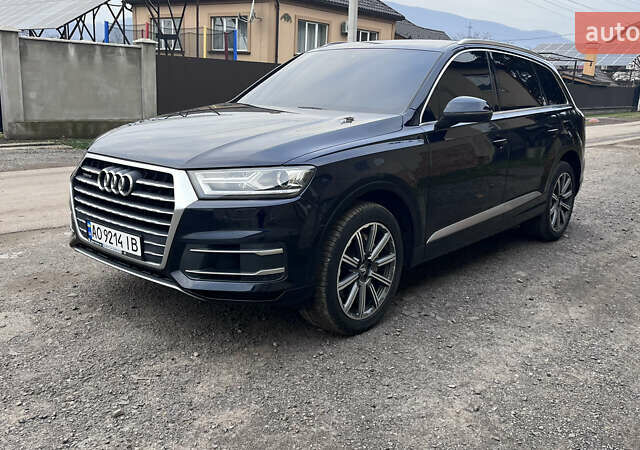 Ауди Ку 7 2016 в Мукачеве на Automoto.ua Синий Ауди Ку 7, объемом двигателя 3 л и пробегом 133 тыс. км за 27999 $, фото 21 на Automoto.ua