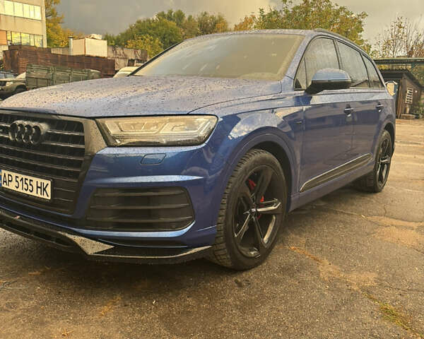 Синий Ауди Ку 7, объемом двигателя 2.97 л и пробегом 201 тыс. км за 42000 $, фото 2 на Automoto.ua