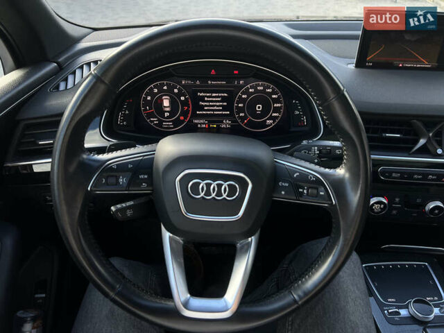 Синий Ауди Ку 7, объемом двигателя 3 л и пробегом 160 тыс. км за 26950 $, фото 5 на Automoto.ua