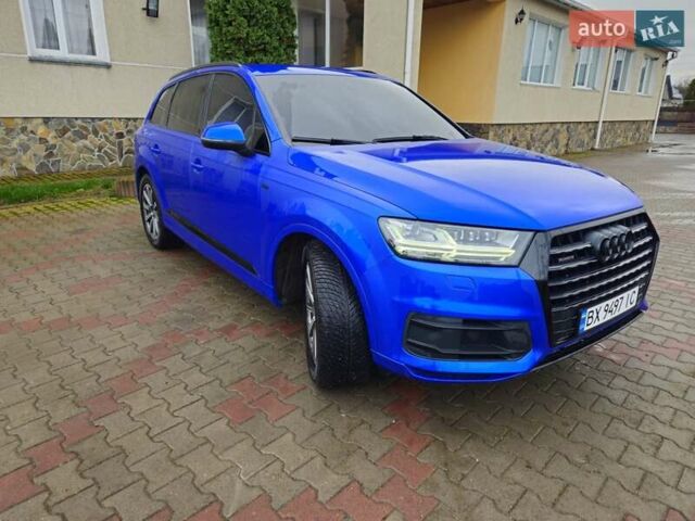 Синий Ауди Ку 7, объемом двигателя 3 л и пробегом 234 тыс. км за 31999 $, фото 2 на Automoto.ua