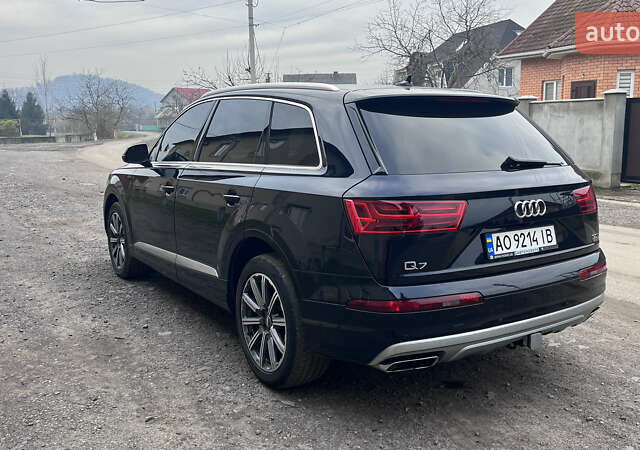Ауди Ку 7 2016 в Мукачеве на Automoto.ua Синий Ауди Ку 7, объемом двигателя 3 л и пробегом 133 тыс. км за 27999 $, фото 22 на Automoto.ua