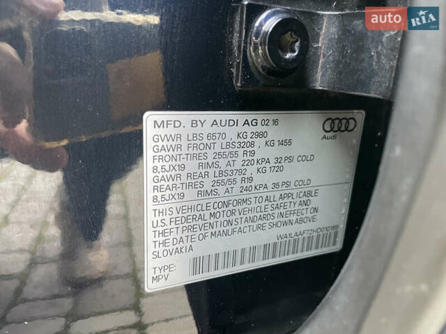 Синий Ауди Ку 7, объемом двигателя 3 л и пробегом 162 тыс. км за 21000 $, фото 11 на Automoto.ua