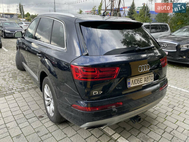 Синий Ауди Ку 7, объемом двигателя 3 л и пробегом 162 тыс. км за 21000 $, фото 3 на Automoto.ua