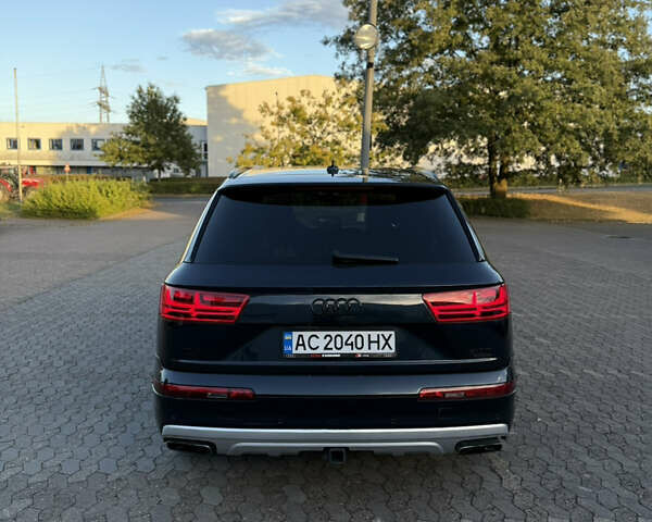 Синий Ауди Ку 7, объемом двигателя 3 л и пробегом 245 тыс. км за 25850 $, фото 2 на Automoto.ua