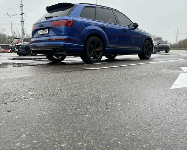 Синий Ауди Ку 7, объемом двигателя 2.97 л и пробегом 201 тыс. км за 42000 $, фото 1 на Automoto.ua