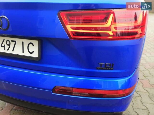 Синий Ауди Ку 7, объемом двигателя 3 л и пробегом 234 тыс. км за 31999 $, фото 17 на Automoto.ua