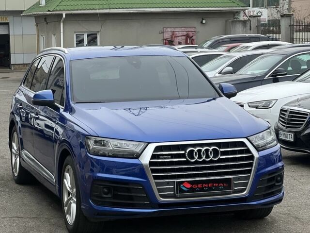 Синий Ауди Ку 7, объемом двигателя 3 л и пробегом 217 тыс. км за 32900 $, фото 3 на Automoto.ua