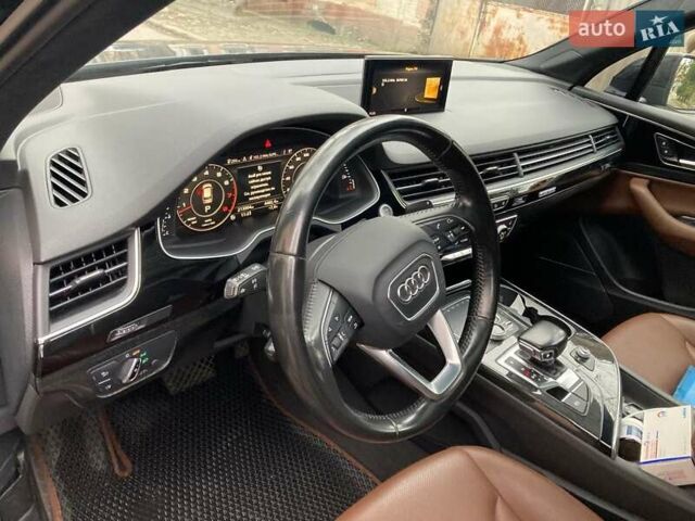 Синий Ауди Ку 7, объемом двигателя 3 л и пробегом 213 тыс. км за 25000 $, фото 6 на Automoto.ua