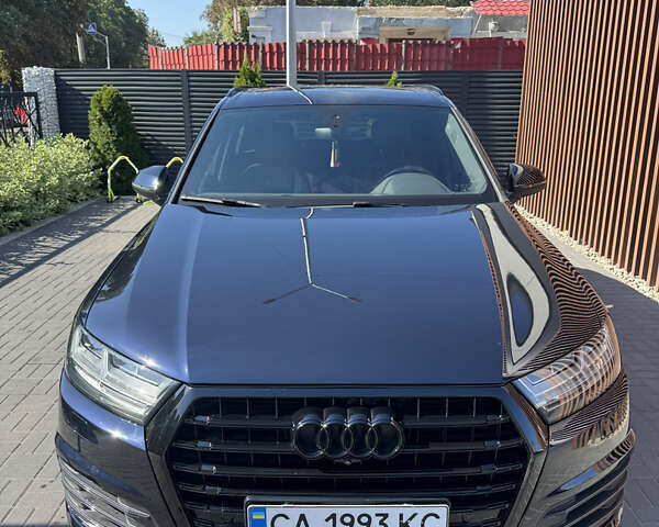 Синий Ауди Ку 7, объемом двигателя 3 л и пробегом 110 тыс. км за 27500 $, фото 1 на Automoto.ua