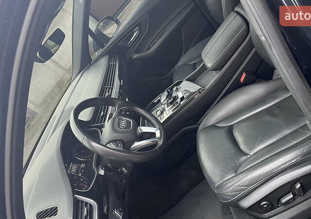 Ауди Ку 7 2016 в Мукачеве на Automoto.ua Синий Ауди Ку 7, объемом двигателя 3 л и пробегом 133 тыс. км за 27999 $, фото 10 на Automoto.ua