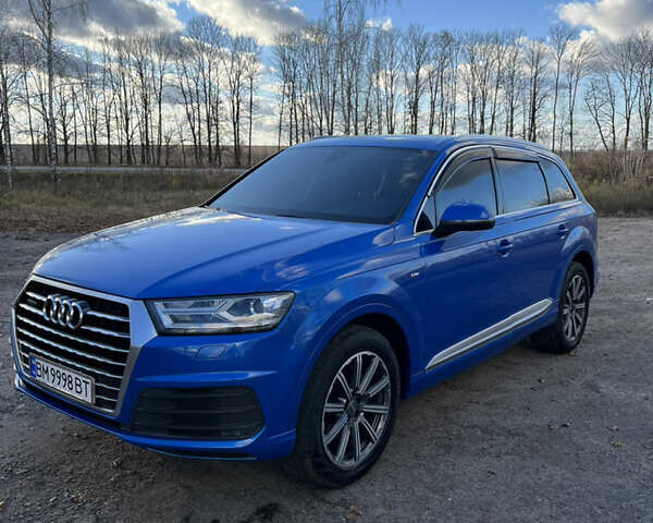 Синий Ауди Ку 7, объемом двигателя 2.97 л и пробегом 178 тыс. км за 39000 $, фото 2 на Automoto.ua