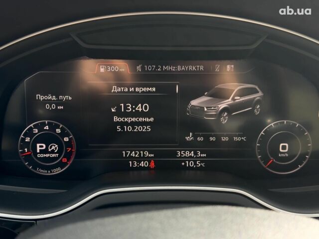 Синій Ауді Ку 7, об'ємом двигуна 3 л та пробігом 172 тис. км за 22990 $, фото 15 на Automoto.ua