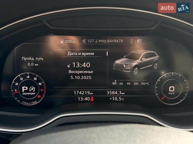 Синій Ауді Ку 7, об'ємом двигуна 3 л та пробігом 172 тис. км за 22990 $, фото 15 на Automoto.ua