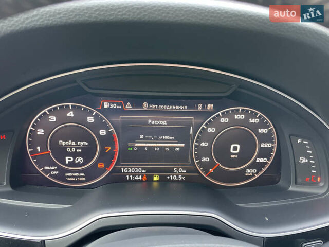 Синий Ауди Ку 7, объемом двигателя 3 л и пробегом 162 тыс. км за 21000 $, фото 9 на Automoto.ua