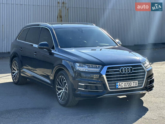 Синий Ауди Ку 7, объемом двигателя 3 л и пробегом 220 тыс. км за 37900 $, фото 3 на Automoto.ua