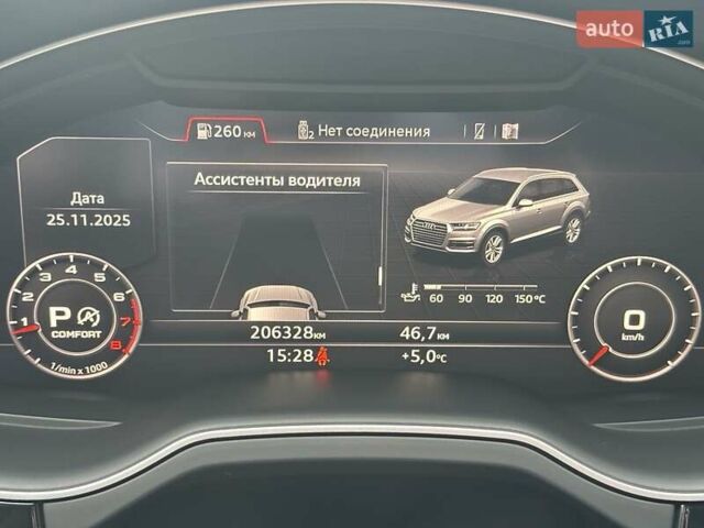 Синій Ауді Ку 7, об'ємом двигуна 3 л та пробігом 206 тис. км за 24000 $, фото 11 на Automoto.ua