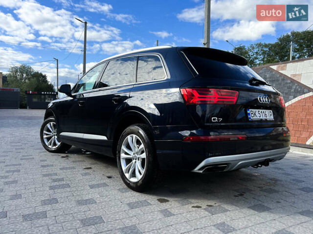 Синий Ауди Ку 7, объемом двигателя 3 л и пробегом 160 тыс. км за 26950 $, фото 2 на Automoto.ua